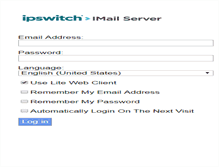 Tablet Screenshot of mail.bac1wa.com